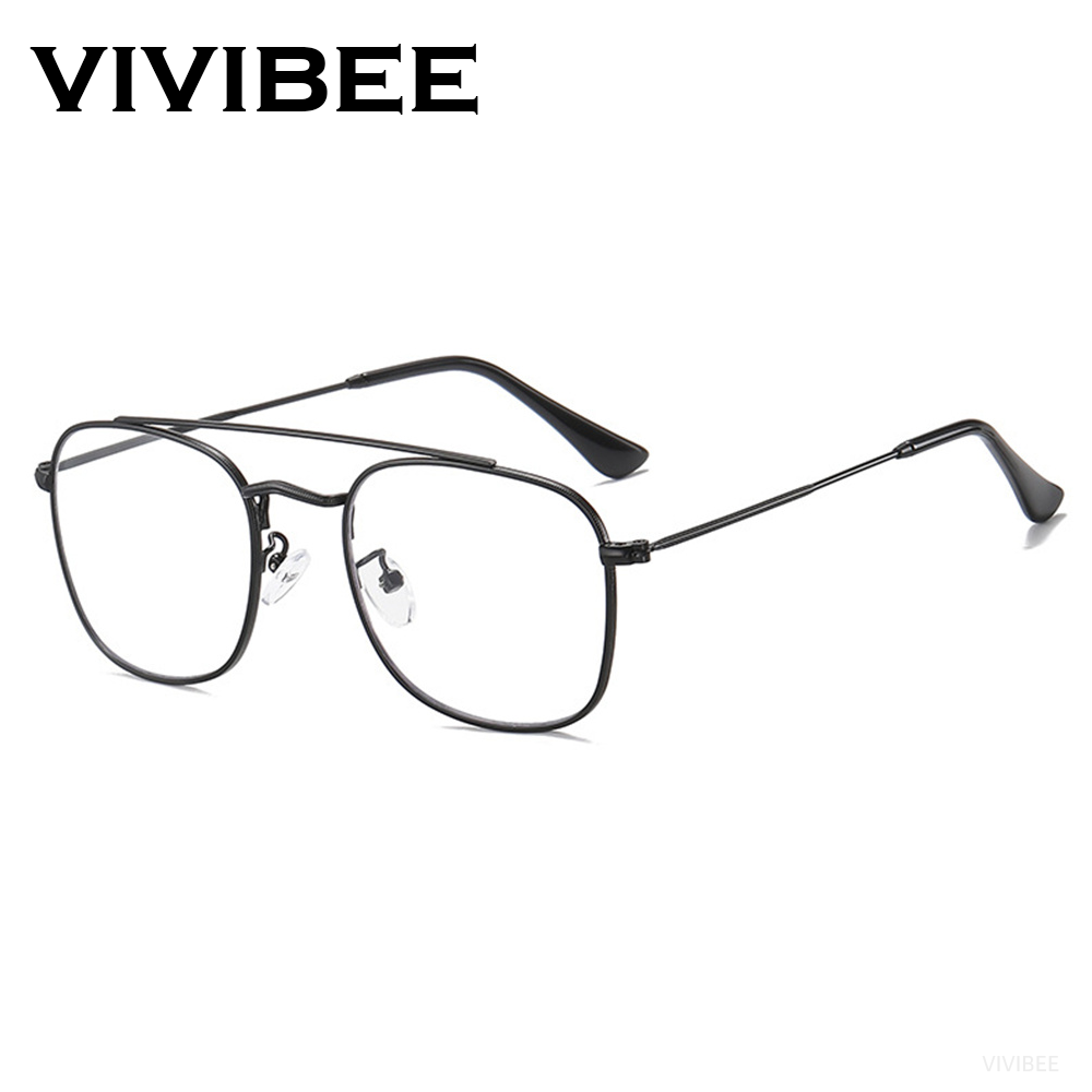 Gaming Glasses Blue - VIVIBEE ретро авиационные очки с защитой