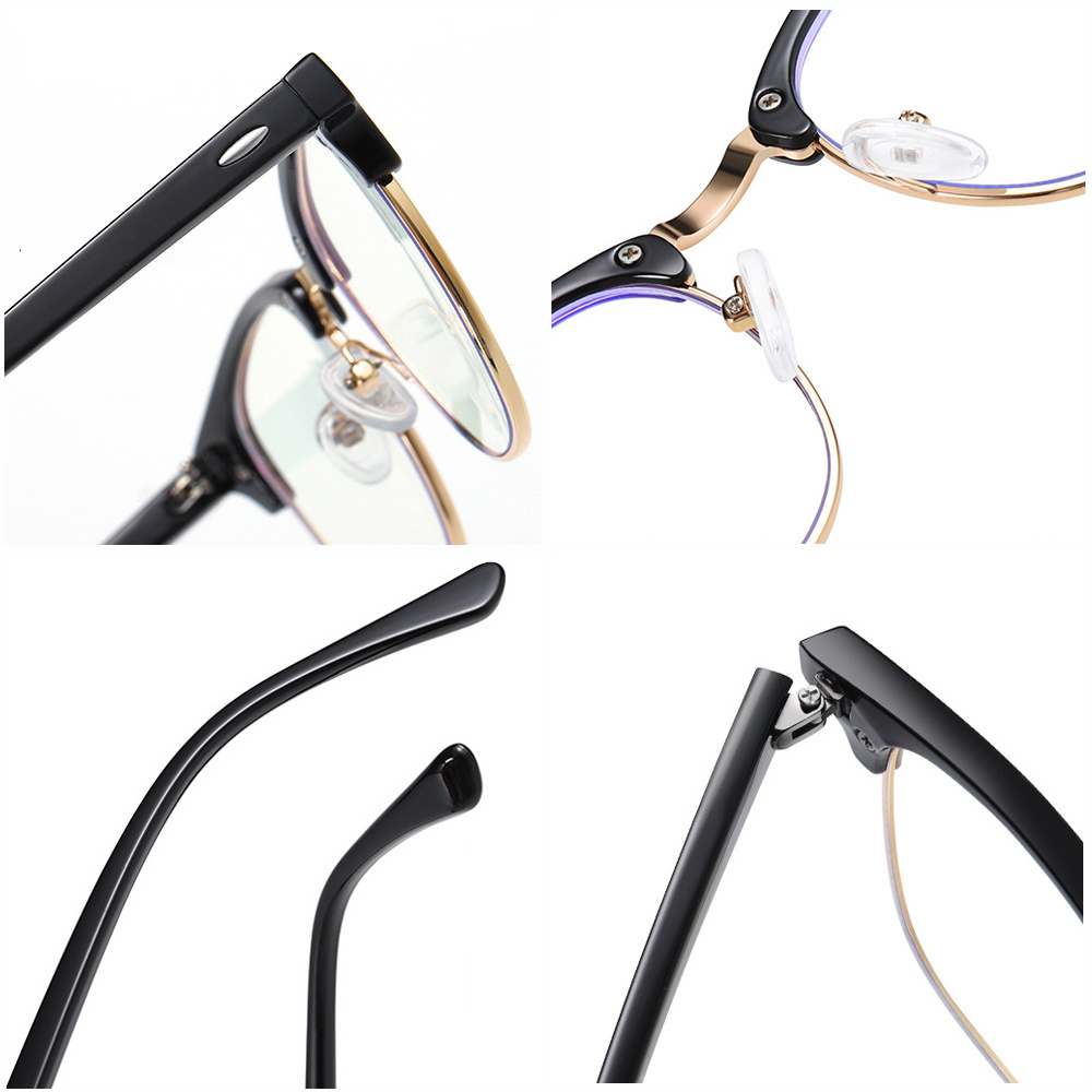 Очки Квадратные без оправы для – обзор и цена Gaming Glasses Blue