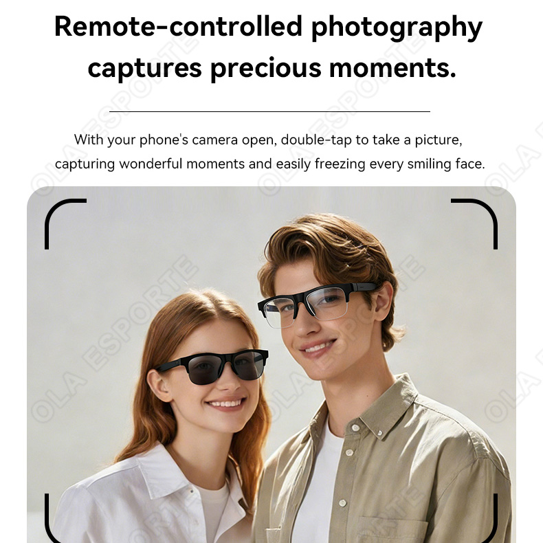 НОВЫЕ умные очки V5.3 с Blueto – обзор и цена Gaming Glasses Blue