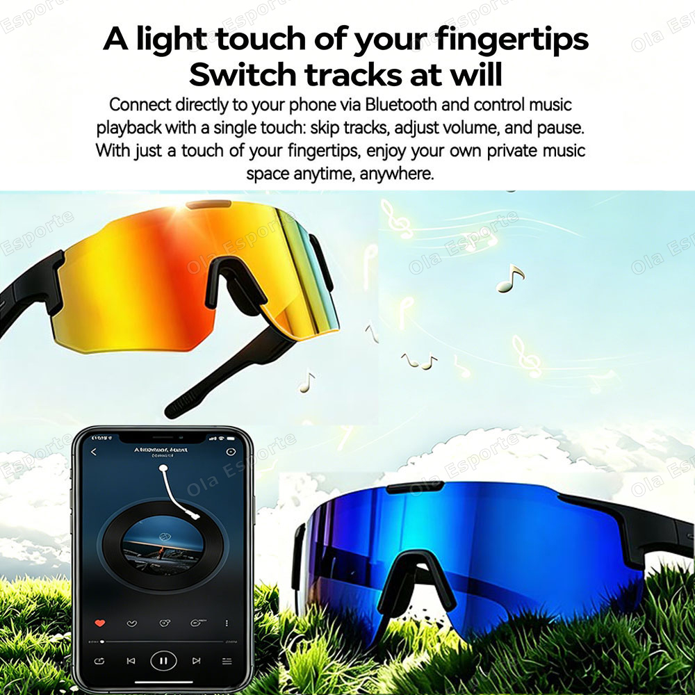 Умные очки для велоспорта с ка – обзор и цена Gaming Glasses Blue