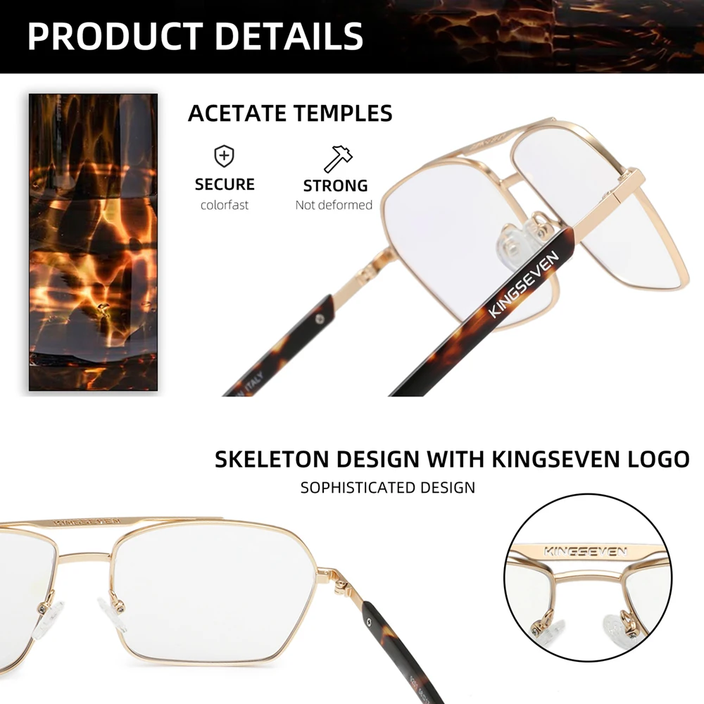Классические очки KINGSEVEN с  – обзор и цена Gaming Glasses Blue