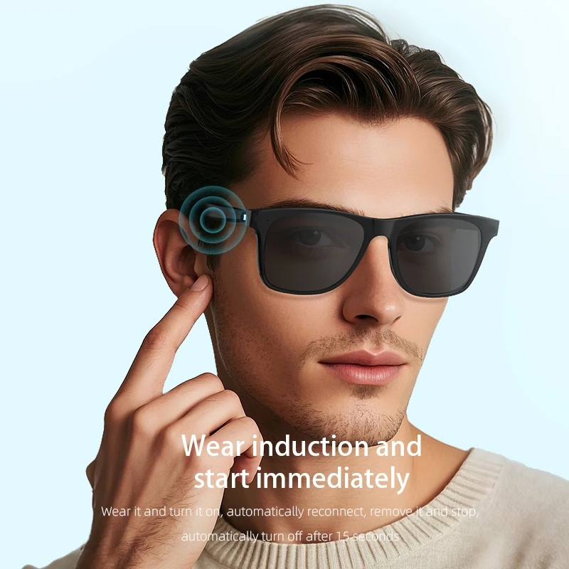 Новые умные аудио-очки Bluetoo – обзор и цена Gaming Glasses Blue