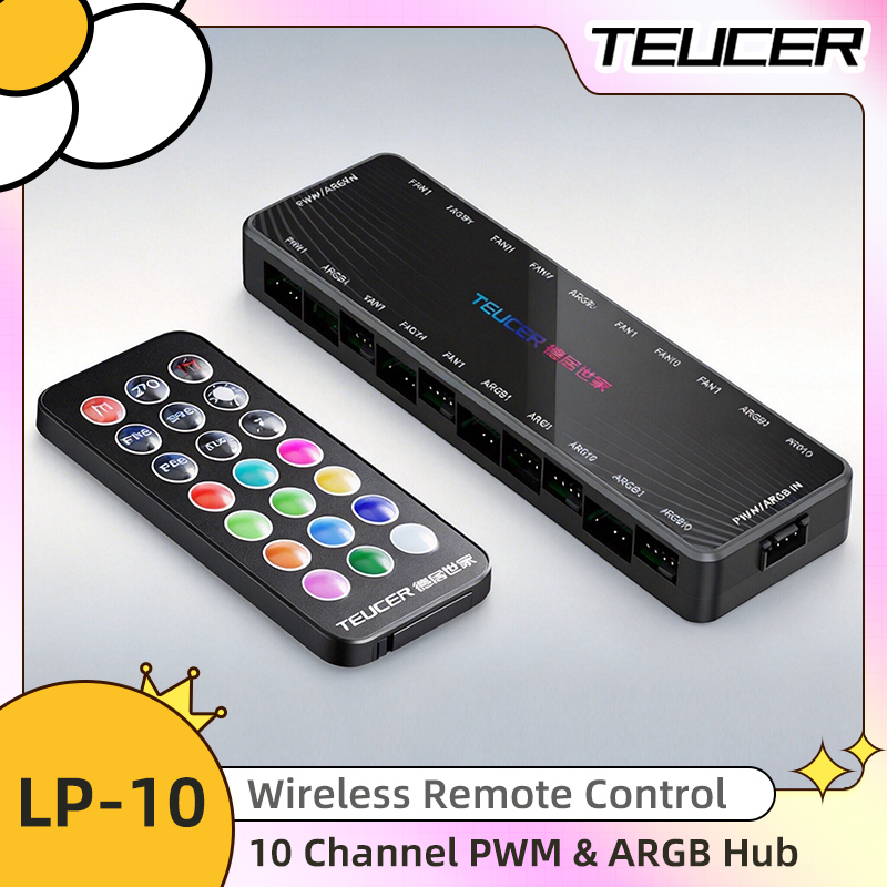 Контроллер вентиляторов LP-10  – обзор и цена Esports Gaming Splitter